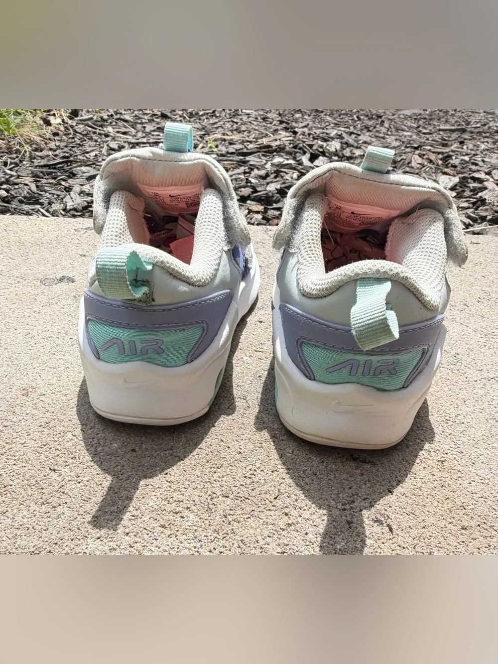 Nike Air Max Excee Toddler Shoes - Size: 8C (Purple Mint)